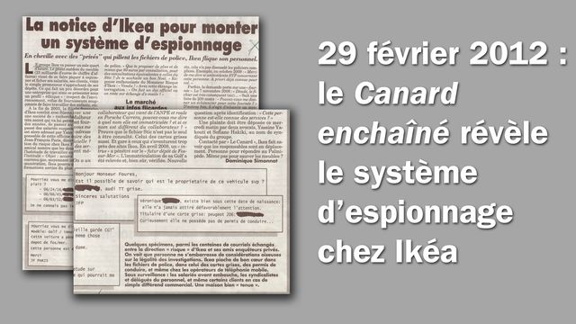 Le Canard enchaîné, édition du 29 février 2012 - montage d'extraits