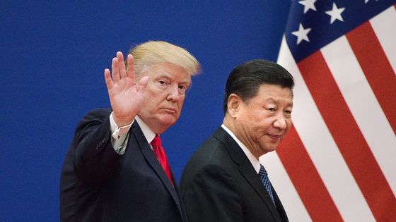 Premières victimes de la guerre commerciale entre Washington et Pékin, les alliés européens, canadiens et japonais. ©AFP - NICOLAS ASFOURI / AFP