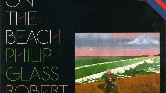 Couverture du disque "Einstein on the Beach", opéra de Philip Glass et Bob Wilson - CBS Records