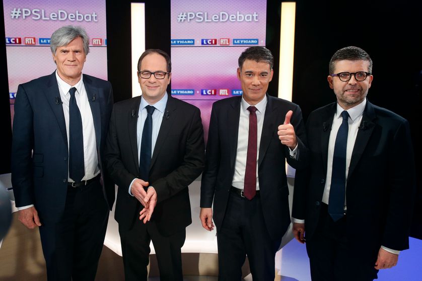 Stéphane Le Foll, Emmanuel Maurel, Olivier Faure et Luc Carvounas se présentent au suffrage des militants socialistes.