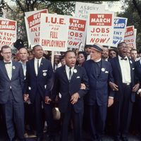 Marche sur Washington le 28 août 1963.