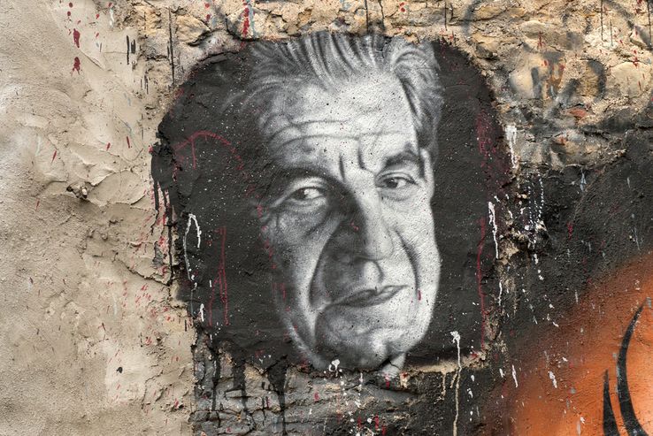 Portrait peint de Jacques Lacan Auteur