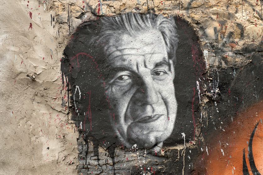 Portrait peint de Jacques Lacan Auteur