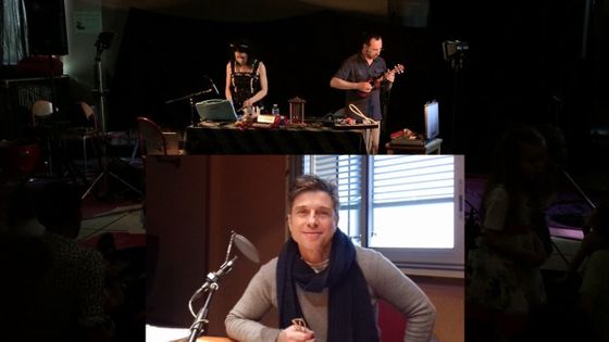 Klimperei : Madame Patate et Christophe Petchanatz (capture d'écran). En bas, Florent Jodelet par Bruno Riou Maillard