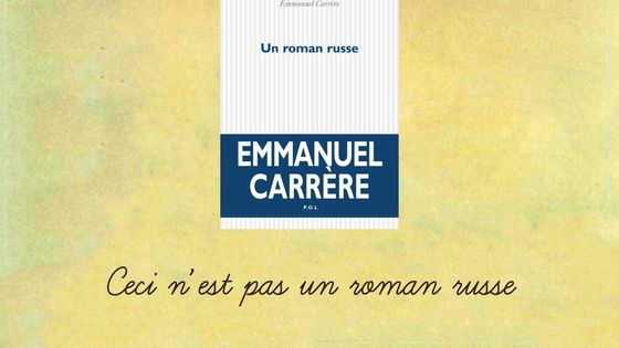 "Ceci n'est pas un roman russe", pastiche de "La trahison des images" de René Magritte