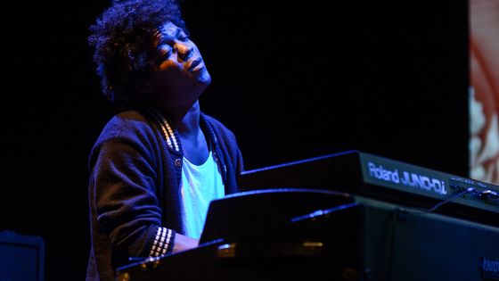 Chrostophe Chassol sur la scène du Queen Elisabeth Hall (London jazz festival, 2014) ©Getty - Andy Sheppard/Redferns