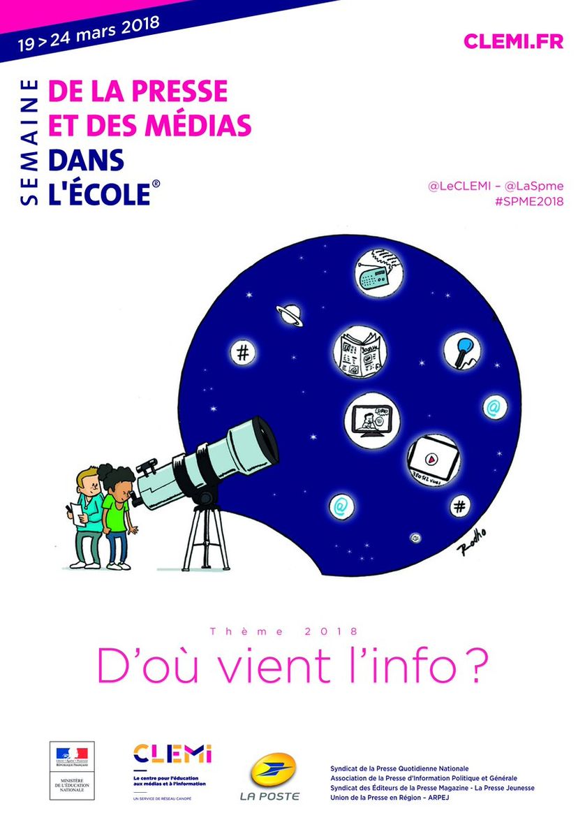 Semaine de la presse et des médias dans l'école
