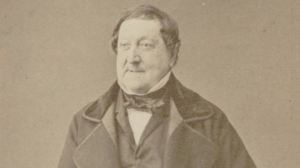 Photographie de Rossini en 1862.