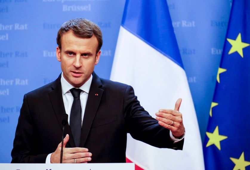 Emmanuel Macron, le 15 décembre 2017.