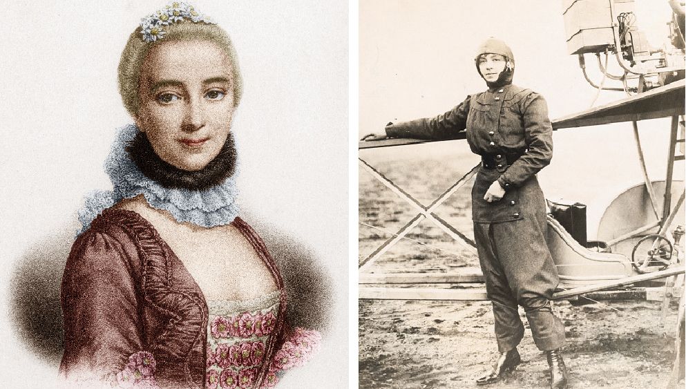 Semaine Droits Des Femmes Marie Marvingt Et Emilie Du Chatelet