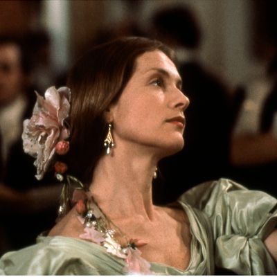 Isabelle Huppert incarnant Madame Bovary, dans une adaptation de Claude Chabrol