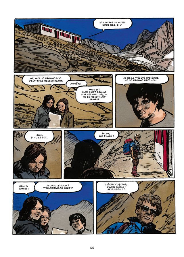 Planche de Ailefroide de Jean-Marc Rochette avec Olivier Bocquet