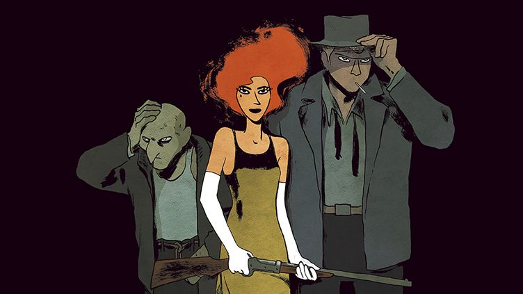 Détail de la couverture de "Serena" de Pandolfo et Risbjerg