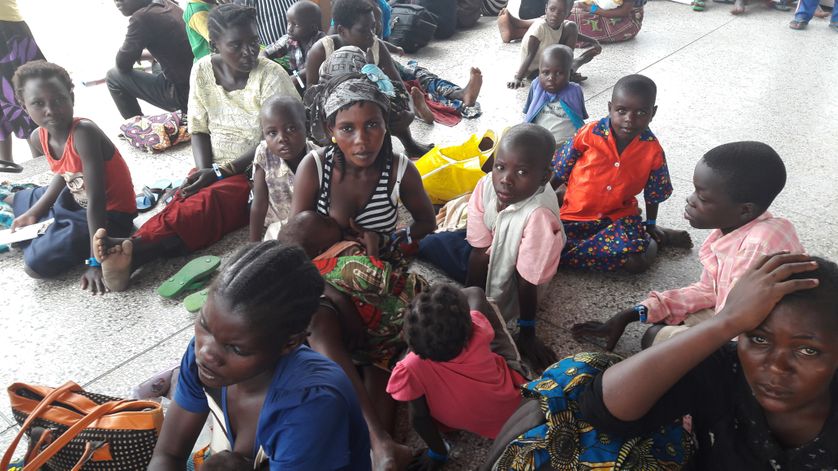 Ce sont en grande majorité des femmes qui fuient les violences intercommunautaires dans la province de l'Ituri, en RDC