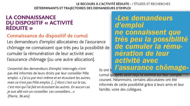 Les demandeurs d'emploi ne connaissent pas certains droits liés à leur assurance chômage.