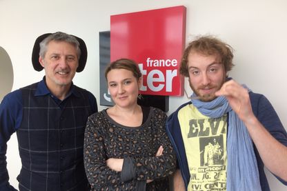 A. de Caunes, C. Roux et Sébastien Chassagne A. de Caunes, C. Roux et Sébastien Chassagne