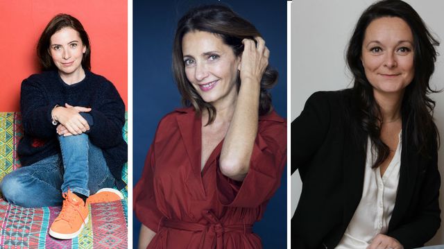 Anne Goscinny © JP Baltel. IMAV. / Valérie Karsenti © Cynthia Frebour / Sophie Janois © Emilie Eelbode
