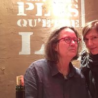 Joëlle Léandre et Elise Caron en février 2018