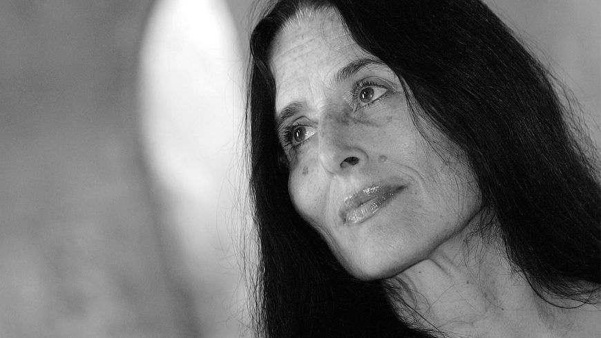 La soprano Montserrat Figueras (1942 - 2011) en juillet 2006 dans l'Abbaye de Fontfroide.
