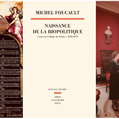 Déclaration des droits de l'homme et du citoyen, Le Barbier, 1789/Cours de M. Foucault consacré en 1979 au libéralisme & publié en 1997 sous le titre de "Naissance de la biopolitique"/Reagan & Thatcher in the White House Red Room., 29 Sept. 1983