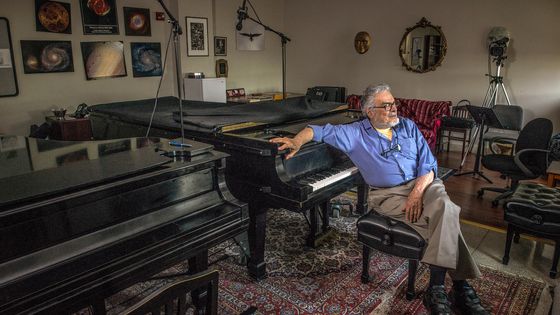 Composer Leon Fleischer in his studio at the Peabody Conservatory, in Baltimore, MD ©Getty - Bill O'Leary/The Washington Post via Getty Images