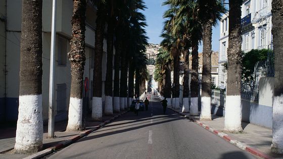 Dans les rues de Skikda (ancienne Philippeville en Algérie) ©Getty - DEA / ARCHIVIO J. LANGE