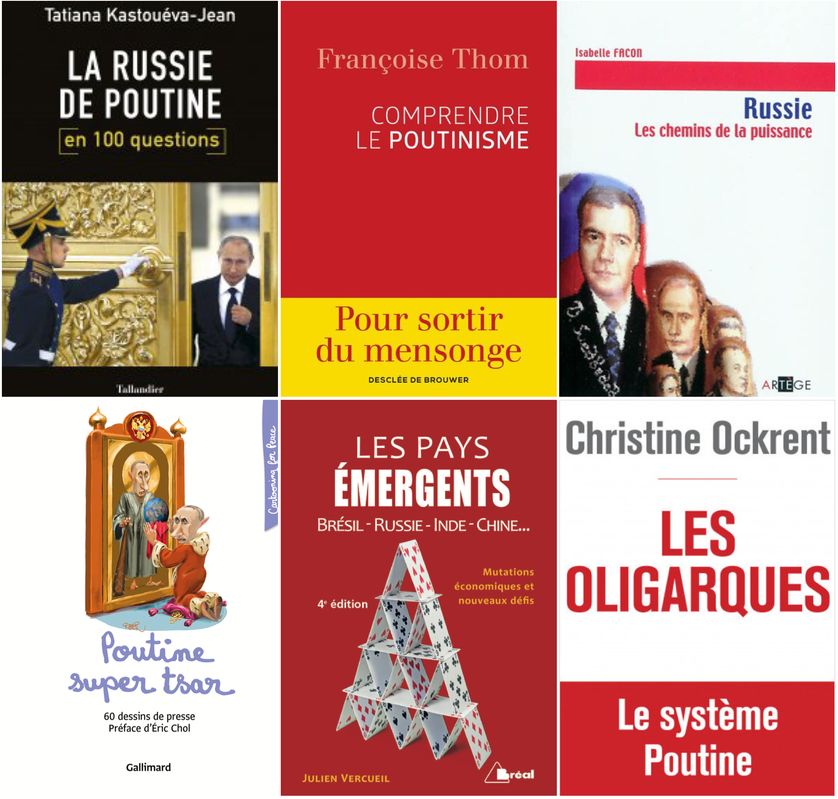 Bibliographie des intervenants autour de la Russie