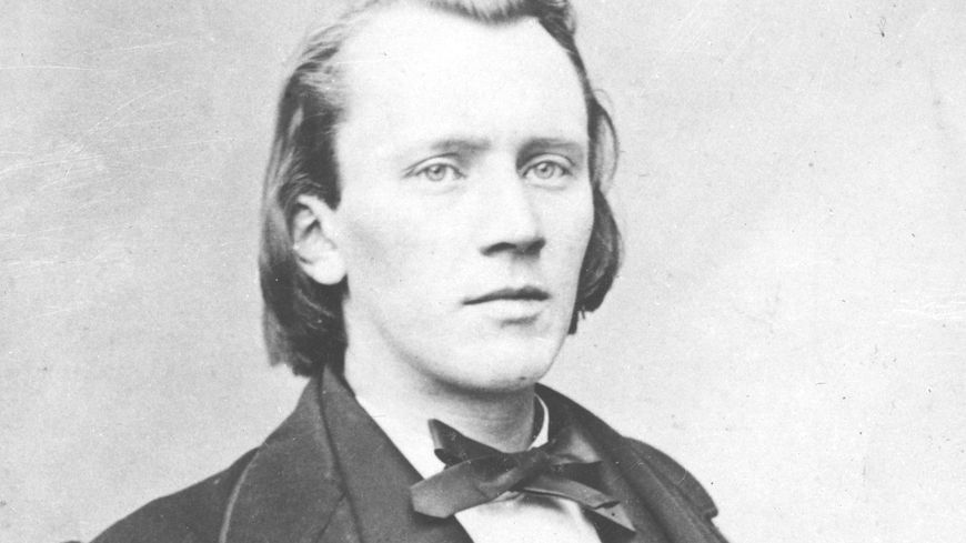 Portrait de Johannes Brahms vers 1870