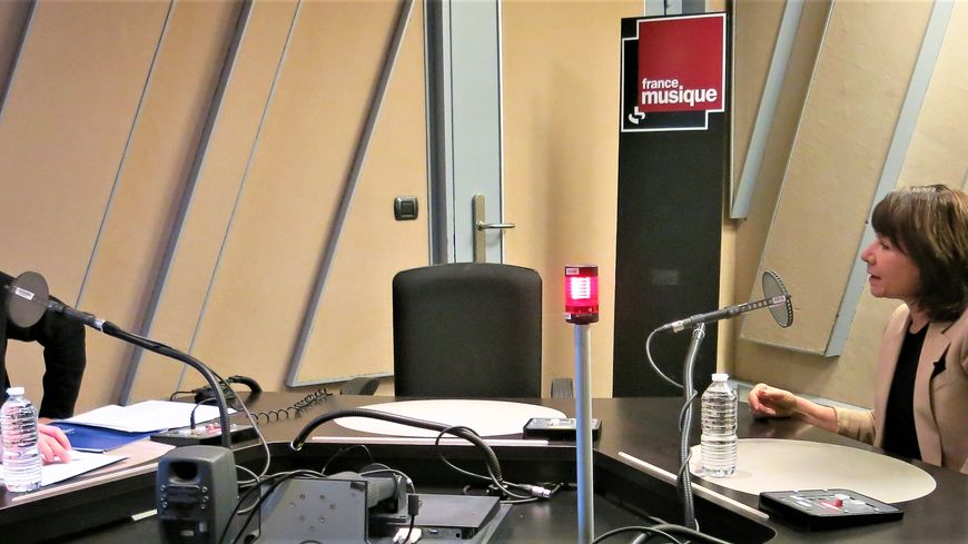 France Musique, studio 152... Philippe Venturini & Cécile Leblanc