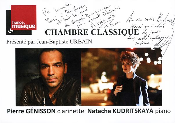 livre d'or Pierre Génisson / Natacha Kudritskaya