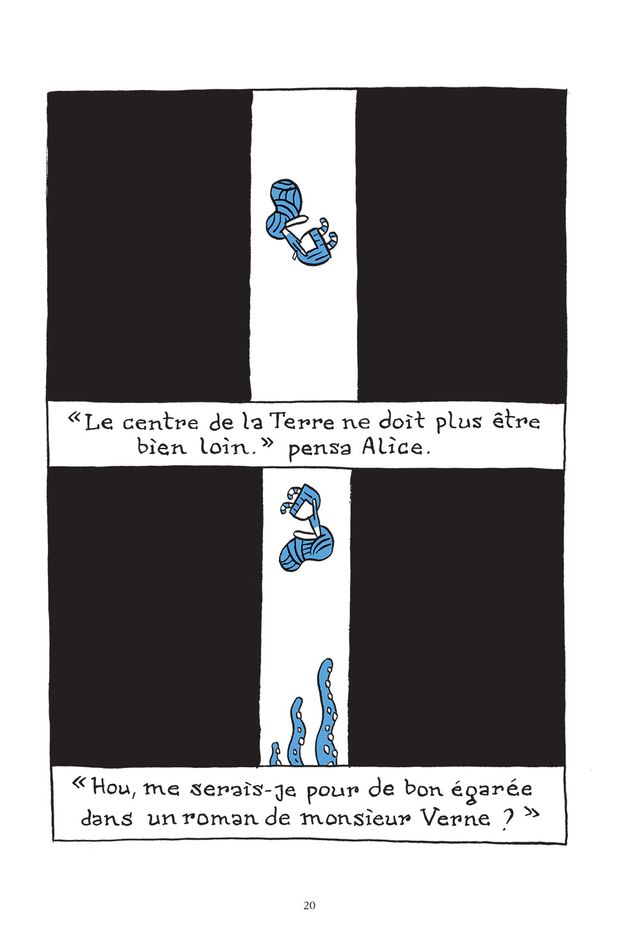 Planche d'Alice dans le Sussex de Nicolas Mahler