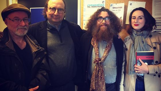 Equipe du cercle noir (4) : Hubert Prolongeau, François Angelier, Pacôme Thiellement et Elise Lépine - Chloé Leblond