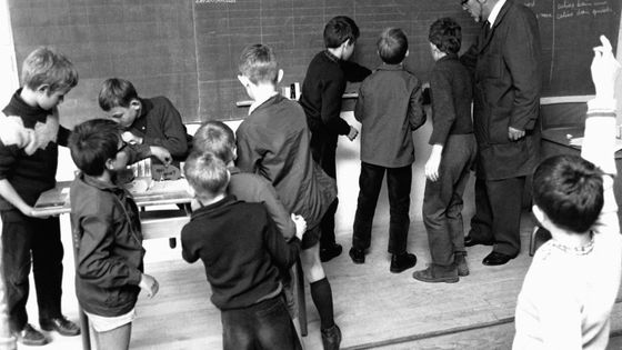 1968 a-t-il changé l'école ? ©Getty - Keystone-France/Gamma-Rapho via Getty Images