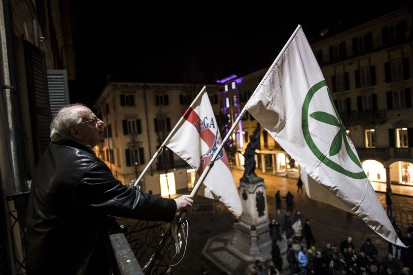 Au sein de la coalition de droite, victorieuse, la Lega domine Forza Italia.
