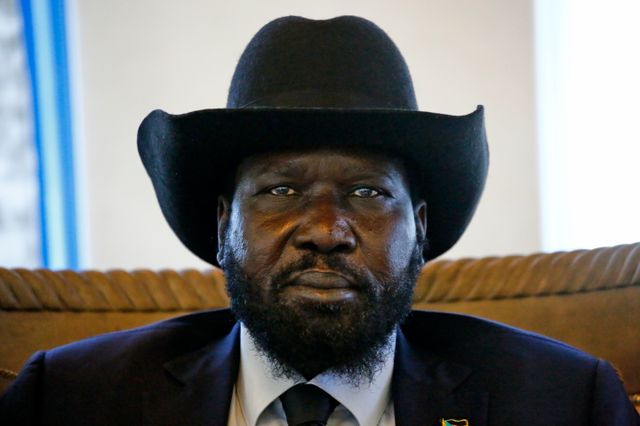 Le Président sud-soudanais Salva Kiir