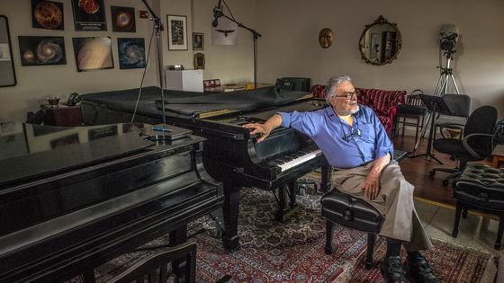 Composer Leon Fleischer in his studio at the Peabody Conservatory, in Baltimore, MD ©Getty - Bill O'Leary/The Washington Post via Getty Images