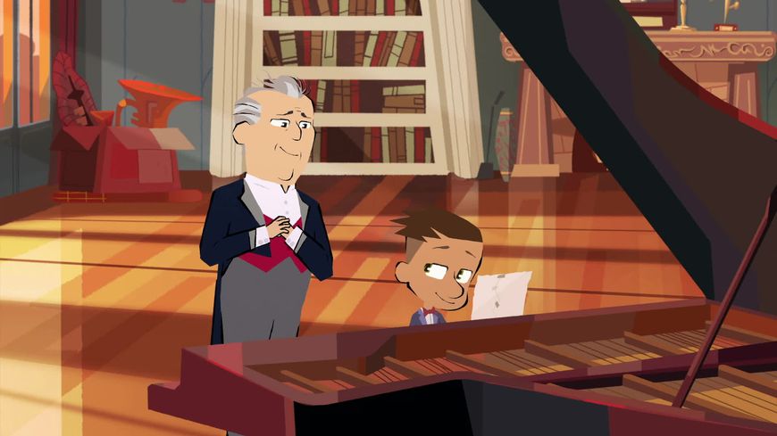 Max & Maestro, nouveau dessin animé diffusé sur France 4 propose une découverte ludique de la musique classique