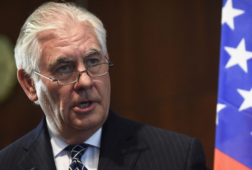 Rex Tillerson à Abuja, Niger, le 12/03/2018.