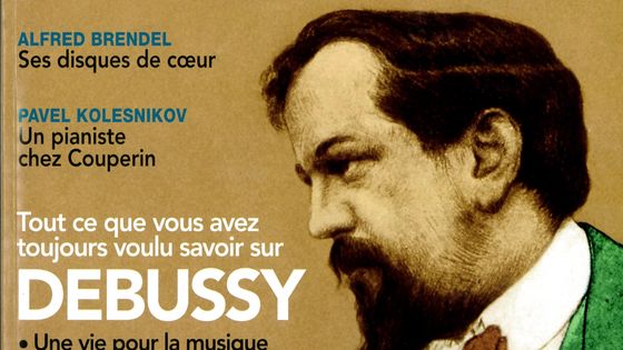 Claude Debussy en couverture du numéro d'avril 2018 de Diapason, magazine partenaire de l'émission Carrefour de Lodéon