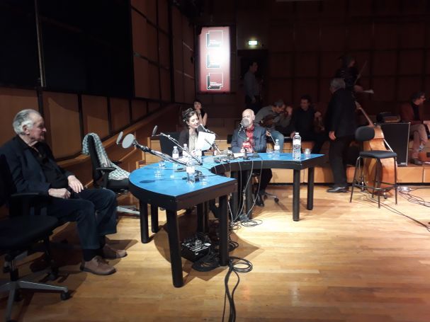 "José Van Dam & Friends" de gauche à droite Ivan Pastor, Judith Chaine, José Van Dam