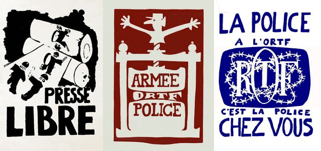 Affiches de l'atelier populaire des Beaux-Arts