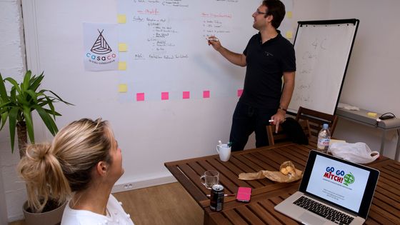 "Casaco", un espace de co-working à Malakoff, 23/09/2015 ©AFP - FLORIAN DAVID / AFP