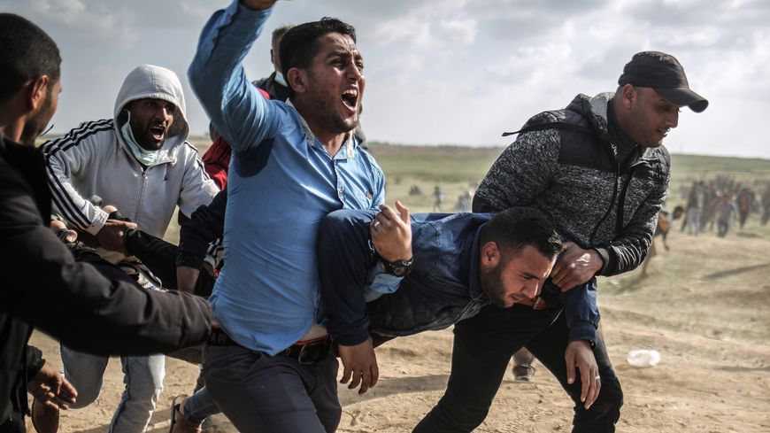 La manifestation de vendredi à Gaza s'est terminée en heurts violents entre manifestants et armée israelienne
