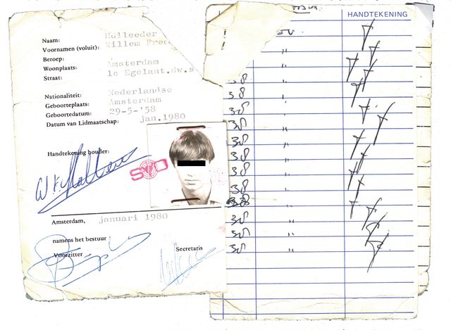 Papiers d'identité de Wim Holleeder