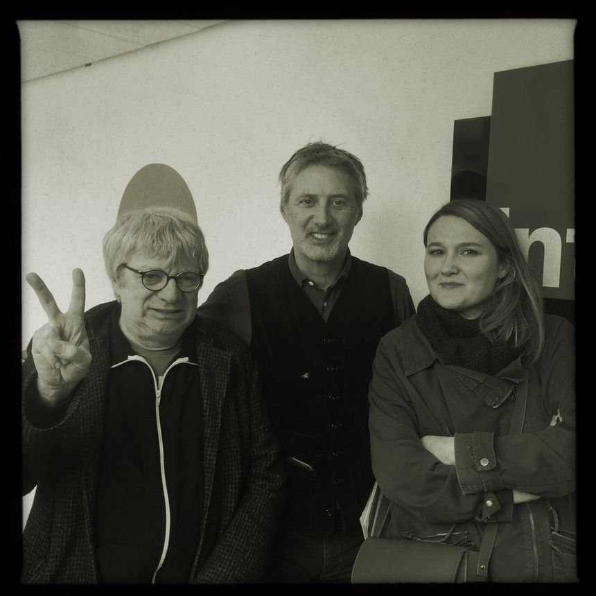 Antoine de Caunes et Charline Roux, accompagné de Ramon Pipin