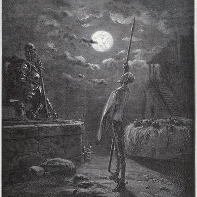 Don Quichotte au clair de Lune