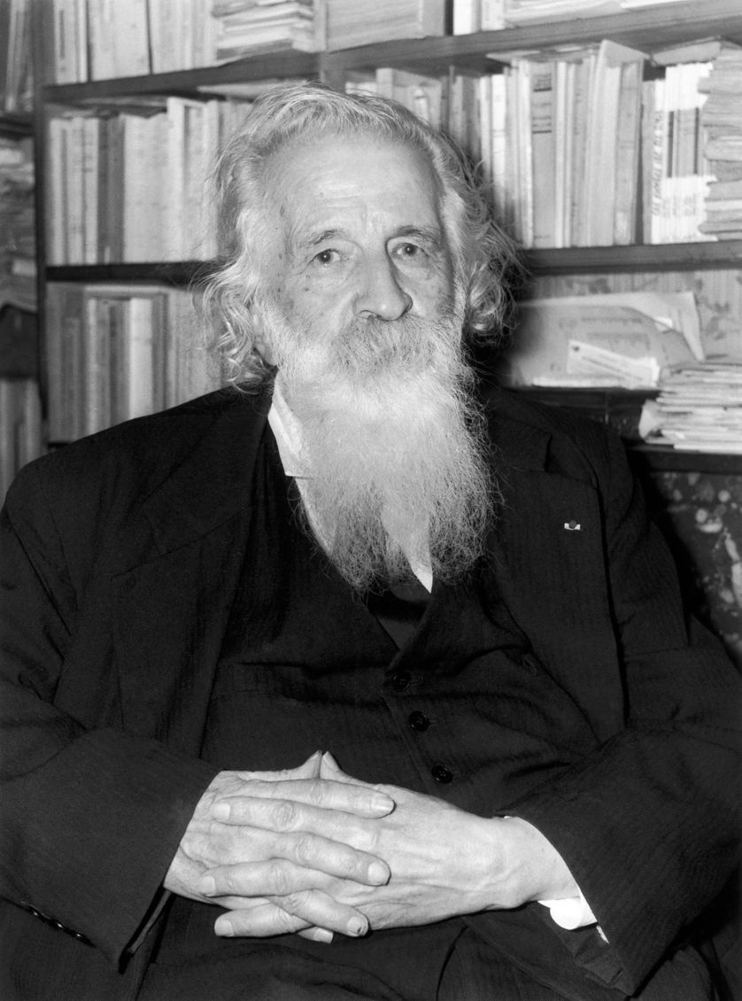 Gaston Bachelard en novembre 1961