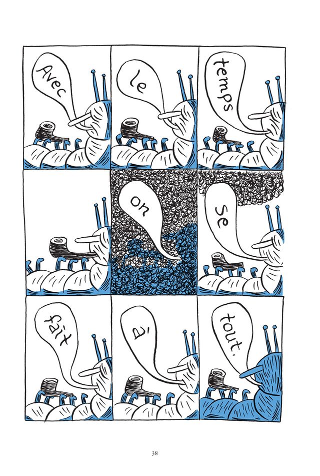 Planche d'Alice dans le Sussex de Nicolas Mahler