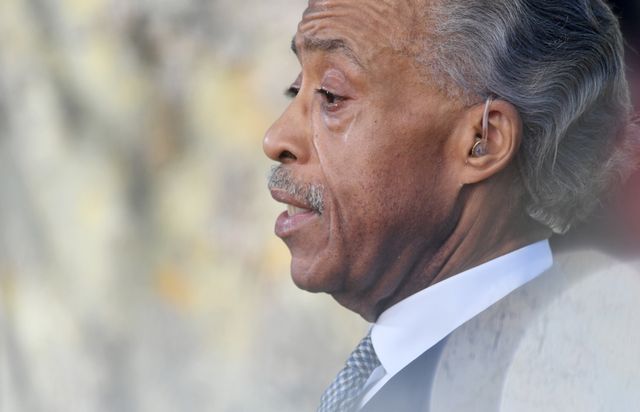 Al Sharpton, célèbre militant pour les droits civiques s'est exprimé aux obsèques de Stephon Clark à Sacramento (Californie)