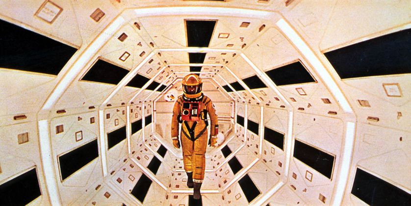 Image du film "2001 l'odyssée de l'espace", 1968. Stanley Kubrick.